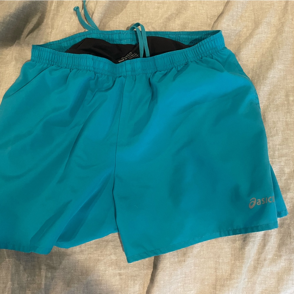 Women’s Asics running shorts, size small